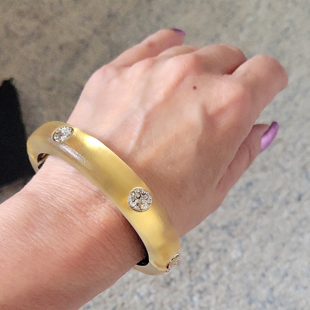 Alexis Bittar Gold and Silver Bracelet with Modern Elegance